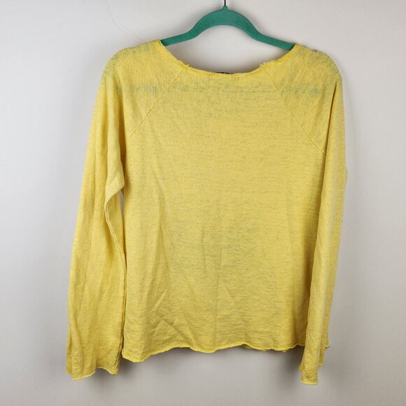 Wildfox Bisous Kisses Lipstick Slouchy Distressed Raglan Sleeve Sweatshirt XS - Picture 3 of 9